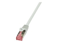 LogiLink PrimeLine CAT 6 SFTP, PiMF 5m Patchkabel Grey