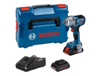 Bosch GDS 18V-450 HC Professional Slagnøgle 18V Uden batteri 2 batterier inkluderet