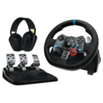 Logitech G G29 Rat og pedalsæt PC Sony PlayStation 5 Sony PlayStation 4