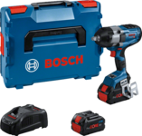 Bosch GDS 18V-1000 Professional Slagnøgle 18V Batteridrevet 2 batterier inkluderet