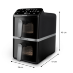 Philips 4000 series NA461/00 Fritureapparat 10l 2750W Sort