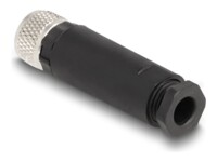 DeLOCK Netværk-konnektor Sort