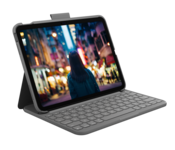 Logitech Slim Folio Tastatur og folio-kasse Saks Trådløs UK