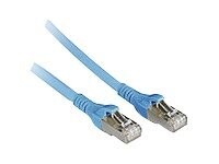 METZ CONNECT 1308453044-E CAT 6a S/FTP CU 3m Blå