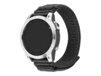 FIXED Visningsløkke Smart watch Grå Stainless steel Vævet nylon