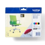 Brother LC 229XLVALBP Sort Gul Cyan Magenta