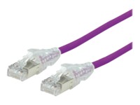 Dätwyler CAT 6a SFTP, PiMF Patchkabel Purple