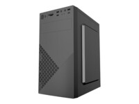 Gembird Fornax K170 Tårn Mini ATX Ingen strømforsyning Sort