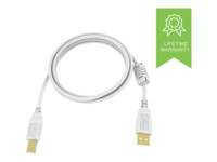 Vision Techconnect 2 USB-kabel 3m Hvid