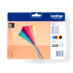 Brother LC 223 Sort Gul Cyan Magenta 550 sider Blæk