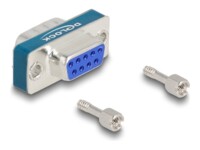 Delock RF/EMI Interference Suppression Filter D-Sub 9 pin male to female with low-pass inductive
