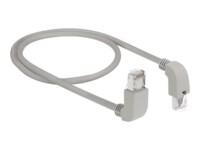 DeLOCK CAT 6a S/FTP 1m Patchkabel Grey