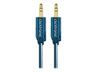 ClickTronic Casual Series Audiokabel 5m