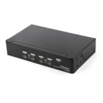 StarTech.com 4 Port DisplayPort KVM - 4K 60Hz - Single Display - UHD DP 1.2 USB KVM USB 2.0 Hub & Audio - TAA Compliant KVM / audio-switch Desktop