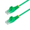 StarTech.com 2.5m Green Slim CAT6 Ethernet Cable, Snagless, 28AWG, LSZH CAT 5/5e/6 Ikke afskærmet parsnoet (UTP) Patchkabel Purple