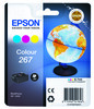 Epson 267 Gul Cyan Magenta 200 sider Blæk C13T26704010