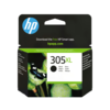 HP 305XL Pigmenteret sort 240 sider Blæk 3YM62AE