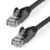 StarTech.com 2m LSZH CAT6 Cable, 10 Snagless RJ45 100W Network Patch Cord Strain Relief, CAT 6 10GbE UTP, Black, Individually Tested/ETL, Low Smoke Zero Halogen - Category 6 - 24AWG (N6LPATCH2MBK) CAT 6 Ikke afskærmet parsnoet (UTP) 2m Patchkabel Sort