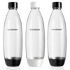 Sodastream PET Bottle Fuse (3 Bottles, 1L, black white) (2260748)