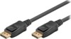 DisplayPort™ Cable 2.1, 80 Gbit/s, 2 m, black