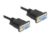 Delock Serielt kabel 50cm Sort