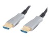 Lanberg HDMI-kabel med Ethernet 50m Sort
