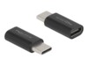 Delock USB-C adapter Sort