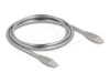 Delock USB Type-C kabel 1m Sølv
