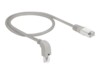 DeLOCK CAT 6a S/FTP 50cm Patchkabel Grey