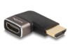 Delock HDMI-adapter med Ethernet Sort Grå