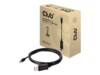 Club 3D DisplayPort kabel 2m Sort