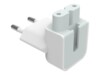 Vision Power IEC 60320 C7 Power CEE 7/7 Hvid Stikadapter