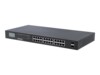 Intellinet 24-Port 2 SFP Ports, LCD Display, IEEE 802.3at/af Power over ( / ) Compliant, 370 W, Endspan, 19' Rackmount (Euro 2-pin plug) Switch 24-porte Gigabit PoE+