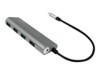 LogiLink USB-C 3.1 hub, 4 port Grå