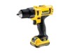 DeWALT DCD710D2-QW Bore-/skruemaskine 10.8V 2 batterier inkluderet