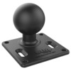 RAM75X75MM VESA PLATE WITH BALLACCS