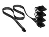 CORSAIR 6-pin intern strøm (male) - Strøm 4-pin stikforbindelse (male) Sort Strømkabel