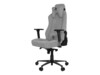 Arozzi Vernazza Soft Fabric Gamer Stol Sort Grå