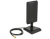 DeLOCK WLAN RP-SMA Antenne 16.2cm Sort