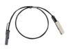 Cisco Dobbelt-axial 2m 40GBase-CR4 direkte påsætningskabel Brun
