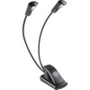 K&M 12243 Music Stand Light Double LED FlexLight