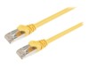 Prokord CAT 6 Foldet uskærmet snoet par (F/UTP) 30cm Netværkskabel Yellow