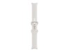 Google Urrem Smart watch Hvid Stainless steel Fluoroelastomer