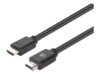 Manhattan HDMI-kabel med Ethernet