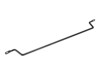 StarTech.com Horizontal Lacing Bar w/ 2' Offset at 75 Degrees- Server Rack Cable Management- 19' Network Rack-Mount Cord Organizer- 10pk (CMLB102) Stativkabeladministrations-snørebarre Sort