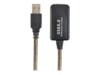 Cablexpert USB forlængerkabel 10m Sort
