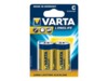 Varta Longlife C-type Standardbatterier 2