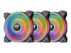 Thermaltake Riing 12 RGB Fan TT Premium Edition Fan 3-pack Sort 120 mm