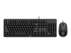 Philips 2000 series SPT6207BL Sæt med mus og tastatur Kablet