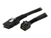 StarTech.com Serial Attached SCSI (SAS) internt kabel Sort 1m